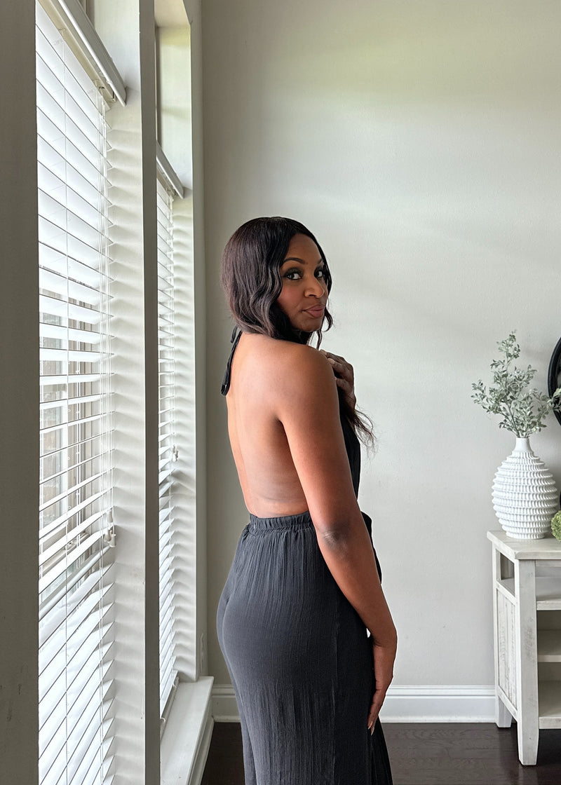 The Bold & Backless Jumpsuit