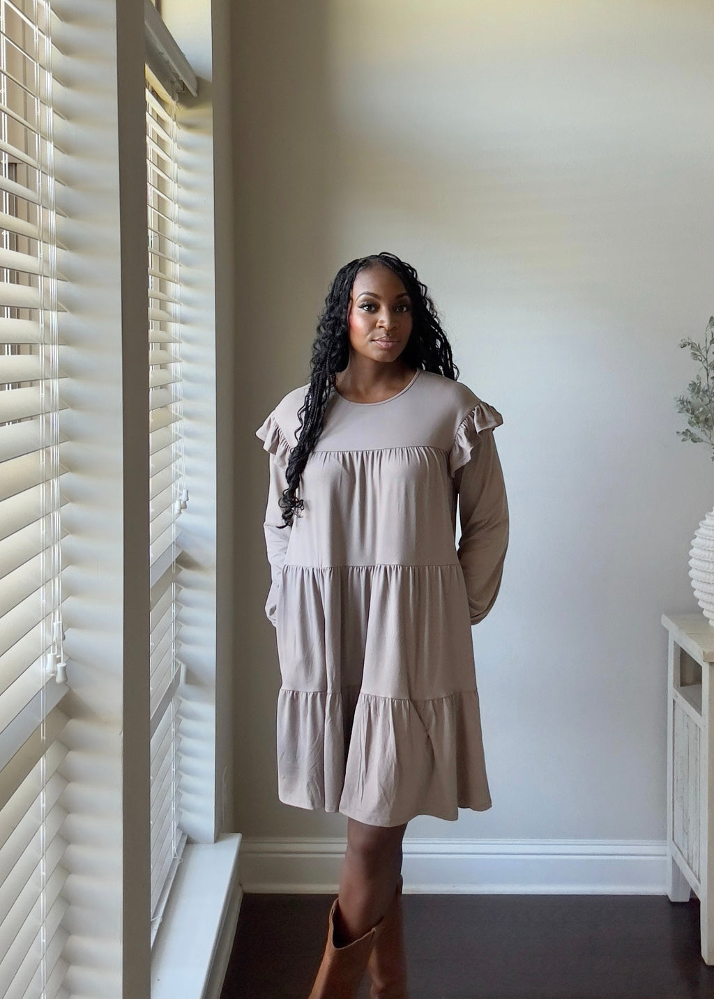 The Keep it Simple Dress (Mocha)