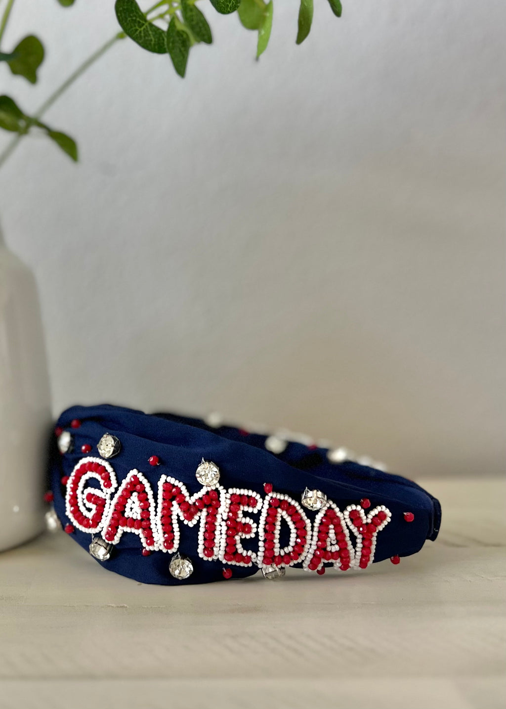 Jeweled + Beaded GAMEDAY Headband